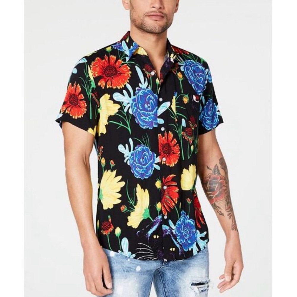 Reason Multicolor Floral Men's Shirt
